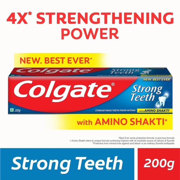 Colgate Toothpaste  - Stronge Teeth - 200Gm