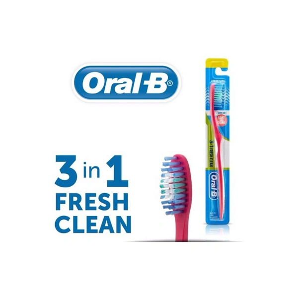 ORAL-B Toothbrush - FRESH CLEAN  - 1 Pcs.
