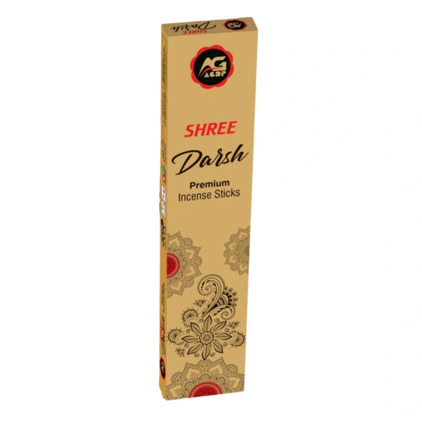 AGDP SHREE DARSH 2 in 1 Premium Incense Agarbatti - 18Gm