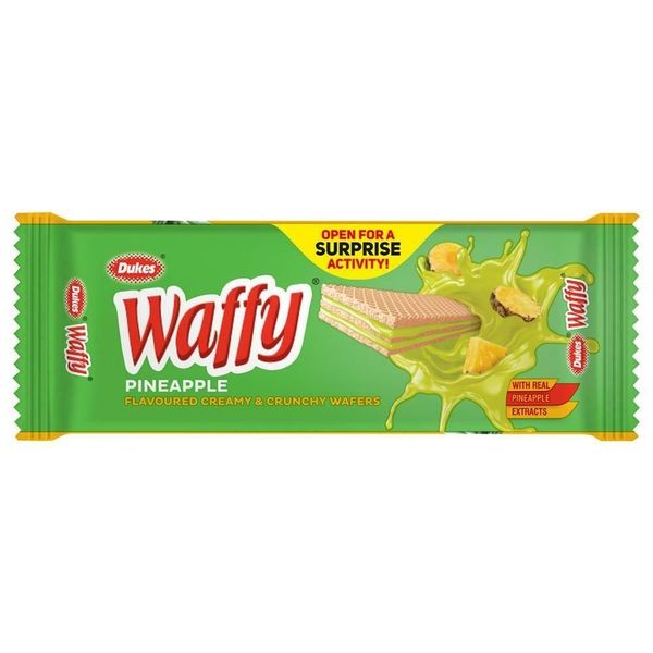 Dukes  Waffy Wafer- PINEAPPLE Flavour  - 60Gm