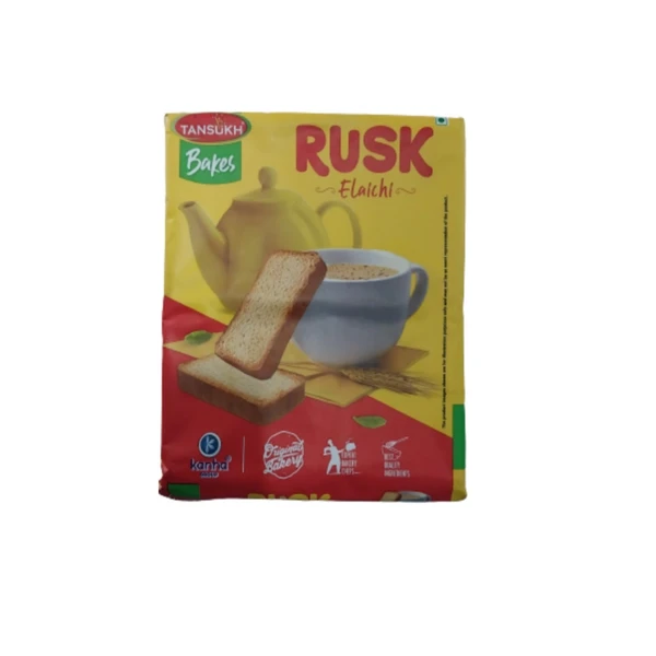 TANSUKH Bakes Rusk Elaichi - 150Gm