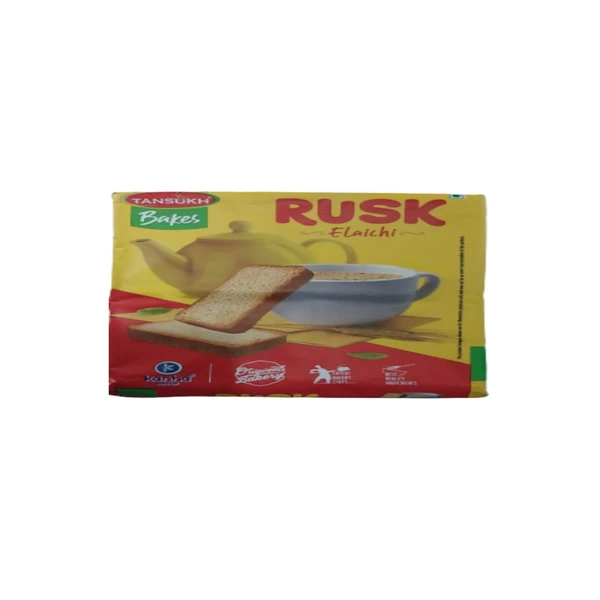 TANSUKH Bakes Rusk Elaichi - 74Gm