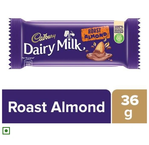 Cadbury Dairy Milk Silk Chocolate - Roast Almond  - 36 Gm