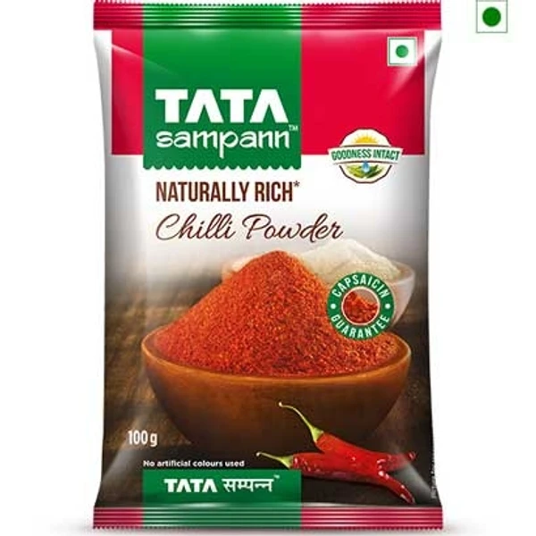 Tata Sampann Red Chilli Powder  - 100 Gm