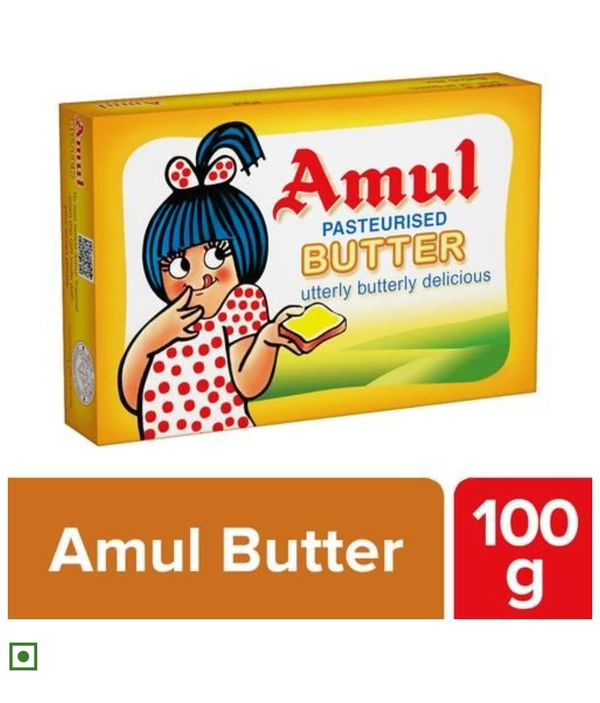 Amul Butter Pasteurised - 100Gm