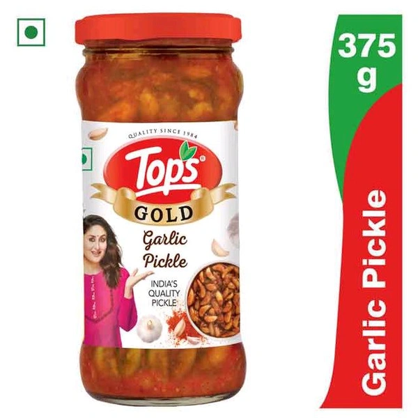 Tops Garlic Pickle - 375Gm
