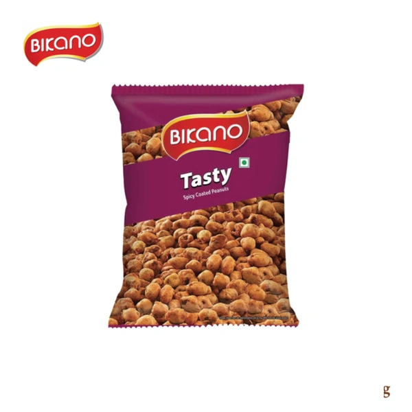 Bikano Testy Spicy Coated Peanut - 70Gm