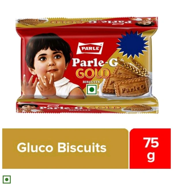 Parle G Gold Gluco Biscuits - 75 Gm