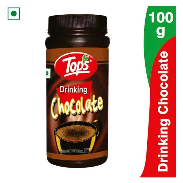 Tops Drinking Chocolate Powder  - 100Gm
