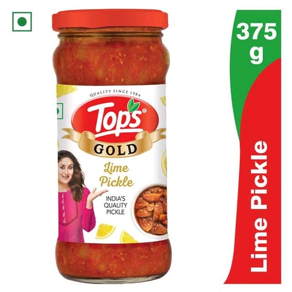 Tops Lime Pickles  - 375Gm