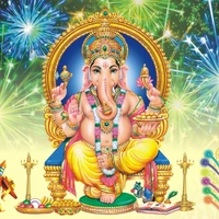 Praveena Crackers  - Logo