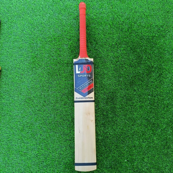 LJD Sports Blast Tennis Cricket Bat Player Edition (Double Blade) - Ful Size (35 inch), Natural, 2 Kg