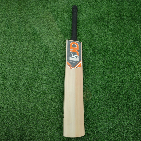 LJD Sports LJD Elite Kashmir Willow Grade 1 Cricket Bat - Ful Size, Natural, 2 Kg