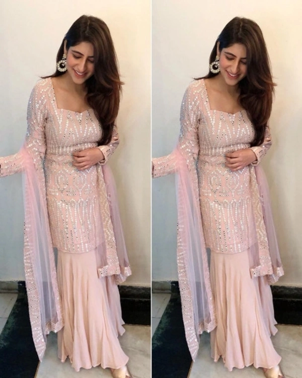 kurti And palazzo