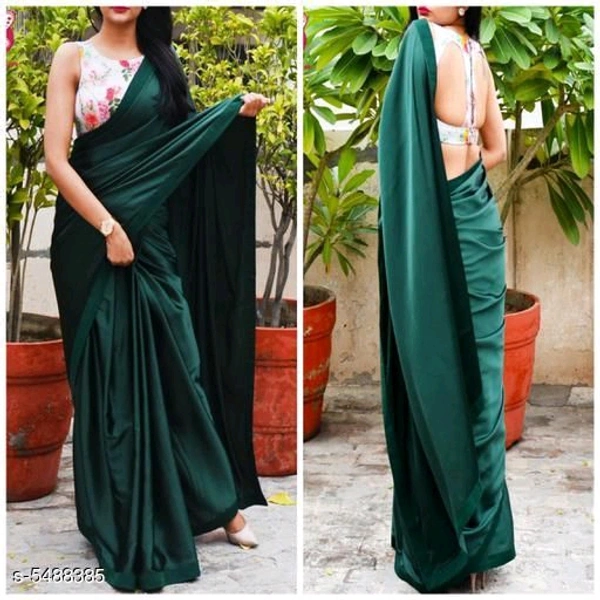 Satin Silk Saree