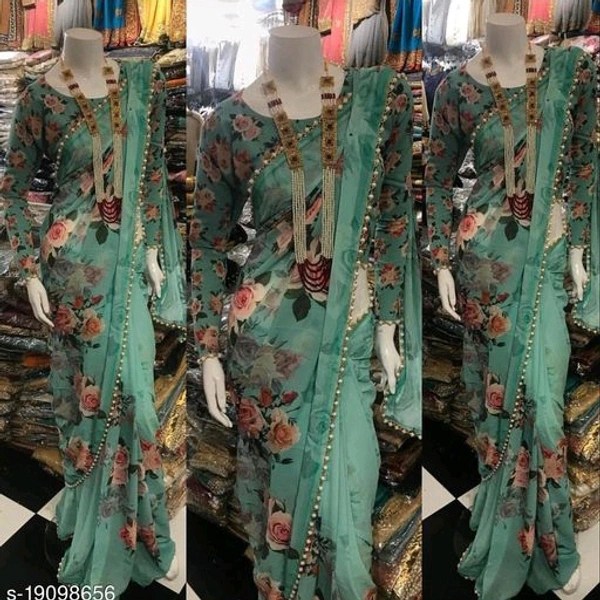 Attractive Georgette Sarees