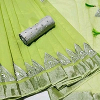 Linen Saree