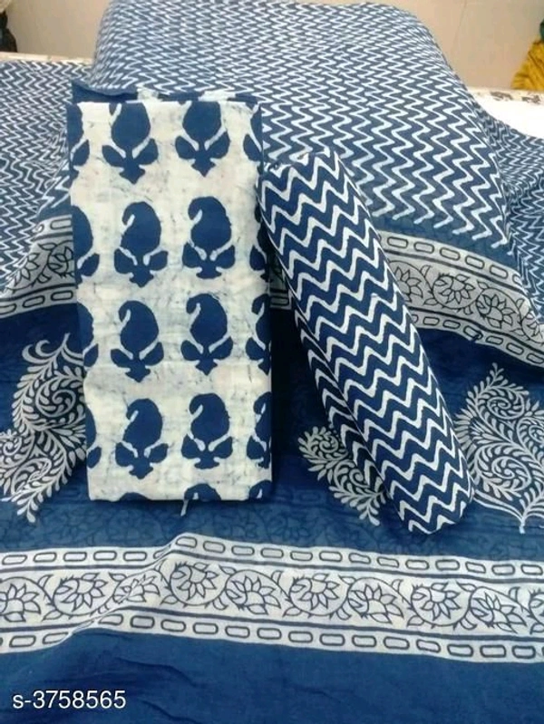 printed Cotton Suit Dress Marerial