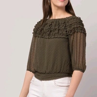 Off Shoulfmder Tops And Tunic