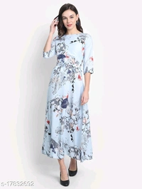 Crepe Maxi Dresses