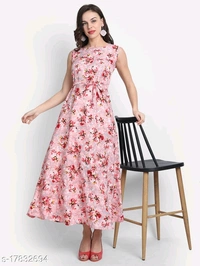 Crepe Maxi Dresses
