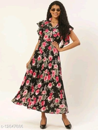 Crepe Short Dresses