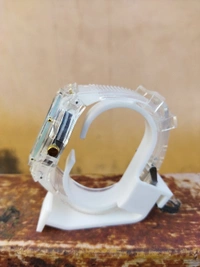 Men Transparent Watches  - White