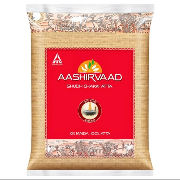 ITC Aashirvaad Atta (आशीर्वाद आटा) - 5 Kg