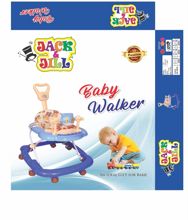 Adjustable Baby Walker  - Assorted