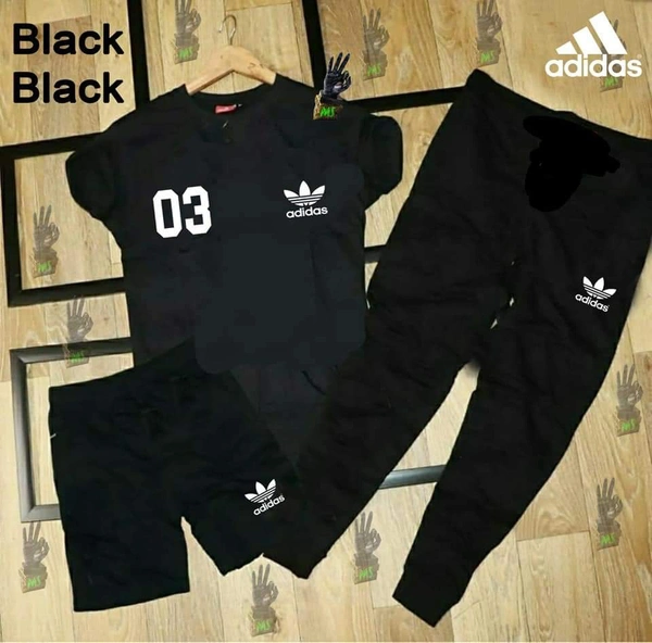 *a beautifuL 3 PIECE HALF SLEEVE TRACKSUIT IN 7 AWESOME COLORS* - M L XL XXL