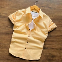 New Look Fashion 💠*BRAND:-7 AARC. *💠💠 ✅✅*PREMIUM QUALITY*✅✅👔👔*LATEST TRENDY ARTICLE*👔👔🥰*ATTRACTIVE COLOURS*🥰 💕💕  * PLAIN  SHIRTS *💕 - L, 4