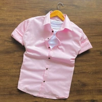 New Look Fashion 💠*BRAND:-7 AARC. *💠💠 ✅✅*PREMIUM QUALITY*✅✅👔👔*LATEST TRENDY ARTICLE*👔👔🥰*ATTRACTIVE COLOURS*🥰 💕💕  * PLAIN  SHIRTS *💕 - L, 4