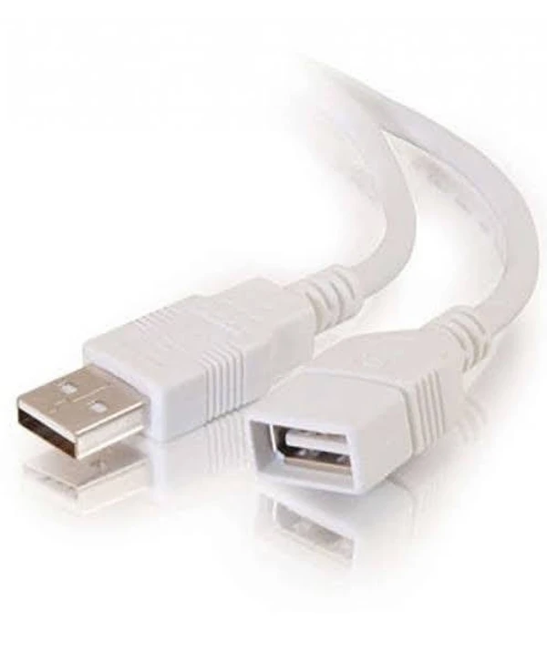 Usb Extension Cable 1.5m - White, 1.5m