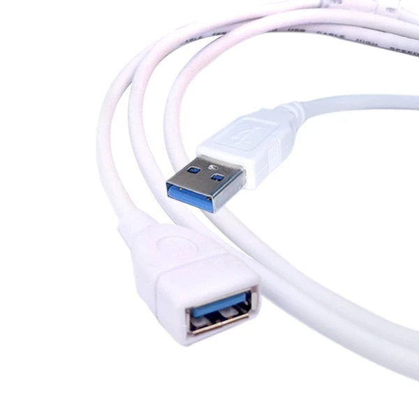 Usb Extension Cable  - White, 5 Meter