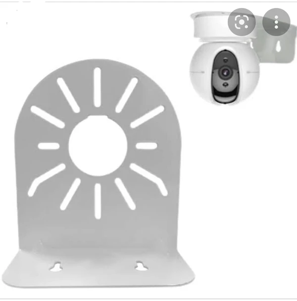 Dome Camera Wall Mount - White, 6 Inch