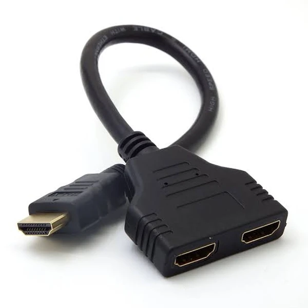 Hdmi Splitter Cable - Black, 1*2