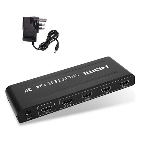 Hdmi Splitter 1*4 - Black, 1*4