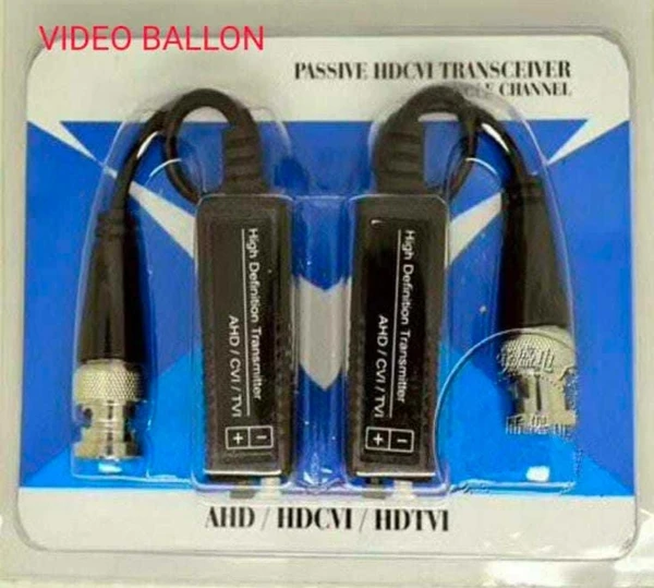 Video Baloon  - Black, Pair