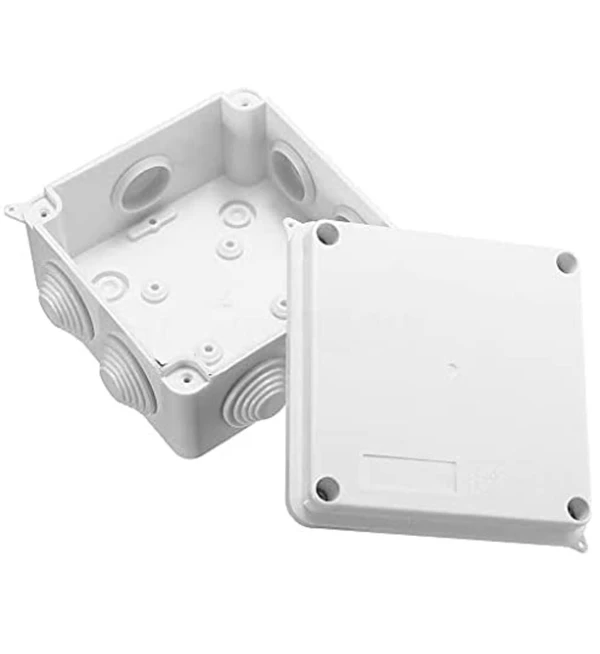 Weather Proof Junction Box  - White, 4.25*4.25