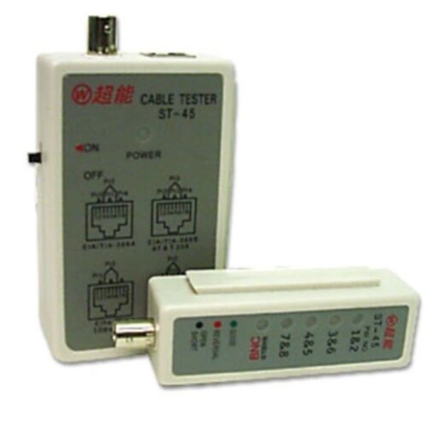 BNC Tester - White, 4 Inch