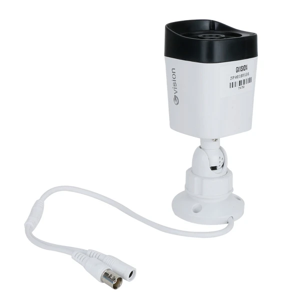 Hd 2.4 Mp Night Vision Bullet Camera - White, 6 Inch