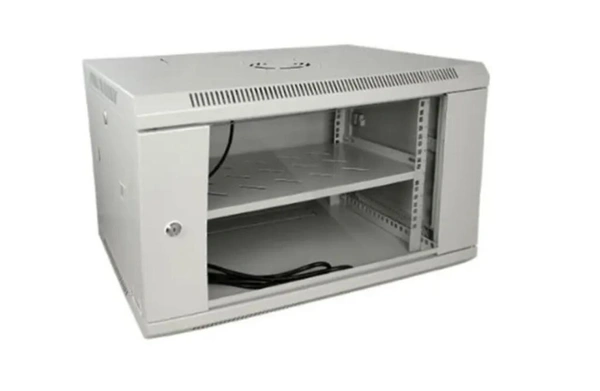 6 U Dvr Rack - White, 500*300*400