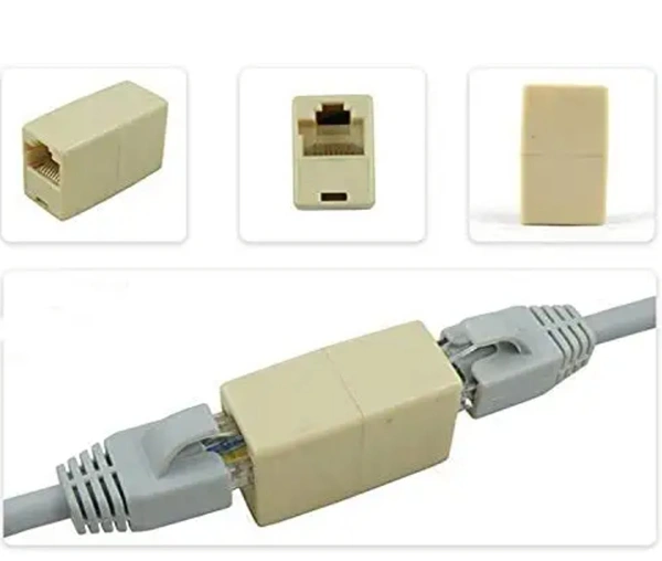 Rj 45 Jointer - Yellowish, 2 Inch