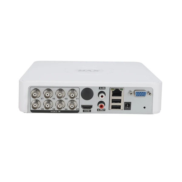 Dvr 8 Ch 5 Mp Supported  - White