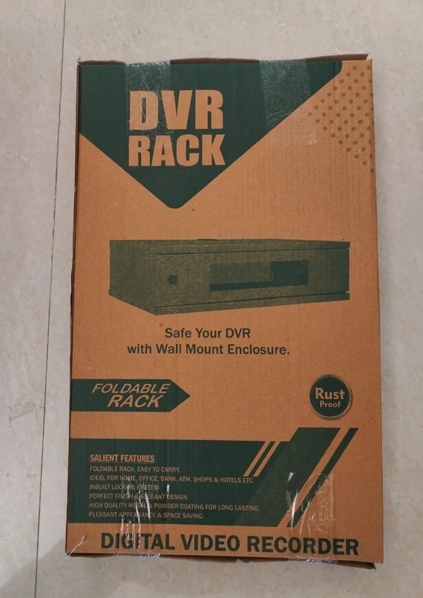 2 U Dvr Rack Eco  - White