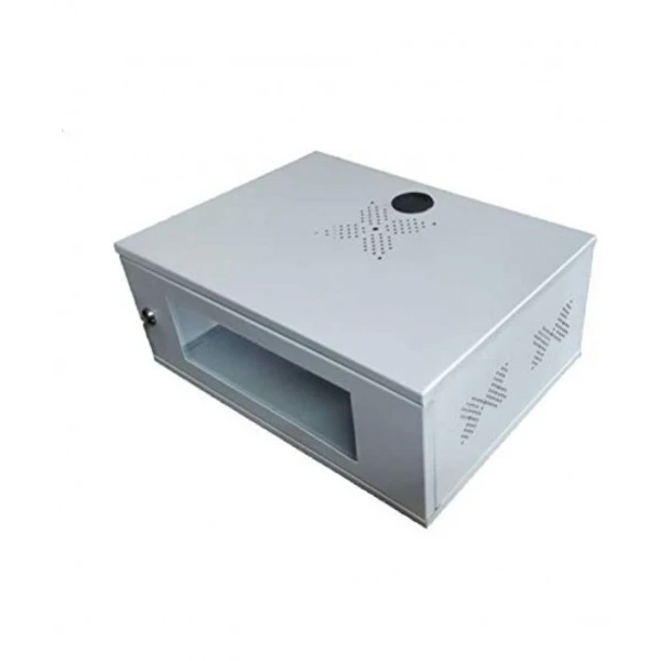 4 U Dvr Rack Foldable  - White, 550*350*240