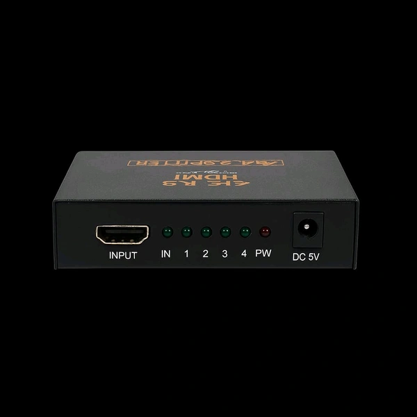 Hdmi Splitter 1*4 - Black, 1*4