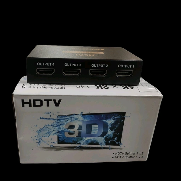 Hdmi Splitter 1*4 - Black, 1*4