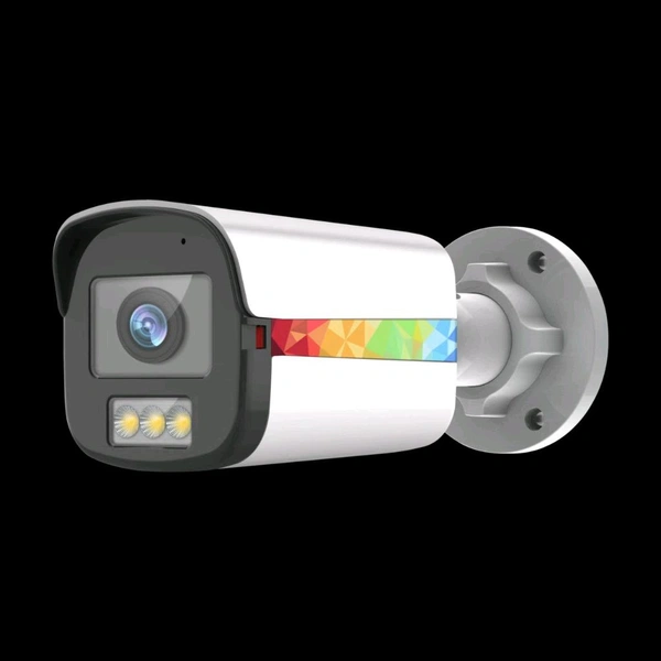5 Mp Ip Combo Metal Body Colour Night Vision With Audio  - White, 5 Mp