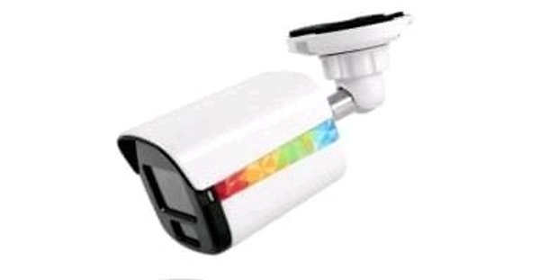 Ip 5 Mp Pro Series Night Vision Bullet Camera  - White, Outdoor